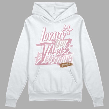 Dunk Low Teddy Bear Pink DopeSkill Hoodie Sweatshirt LOVE Graphic - White 