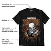 AJ 1 Mid Dark Chocolate DopeSkill T-Shirt Trapped Halloween Graphic