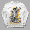 Goldenrod Dunk DopeSkill Long Sleeve T-Shirt Juneteenth Graphic - White 