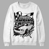 Jordan 1 High 85 Black White DopeSkill Sweatshirt ENGINE Tshirt Graphic Streetwear - White 