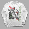 Jordan 4 Retro “Seafoam” DopeSkill Long Sleeve T-Shirt You Got All My Love Graphic Streetwear  - White 