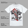 Fire Red 9s DopeSkill T-Shirt True Love Will Kill You Graphic