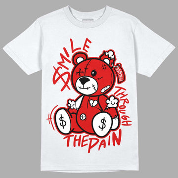 Jordan 12 Retro ‘Gym Red’ DopeSkill T-Shirt BEAN Graphic Streetwear - White