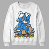 SB Dunk Low Homer DopeSkill Sweatshirt MOMM Bear Graphic - White