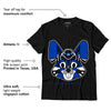 AJ 5 Racer Blue DopeSkill T-Shirt Sneaker Rabbit Graphic