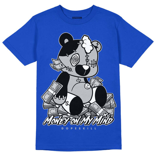 AJ 5 Racer Blue DopeSkill Racer Blue T-shirt MOMM Bear Graphic