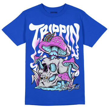 Hyper Royal 12s DopeSkill Hyper Royal T-shirt Trippin Graphic