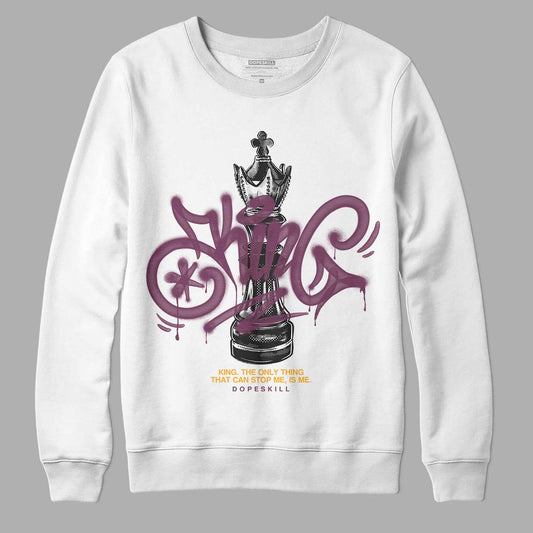 Jordan 1 Retro High OG Brotherhood DopeSkill Sweatshirt King Chess Graphic Streetwear - White