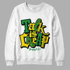 Dunk Low Reverse Brazil DopeSkill Sweatshirt Talk Is Chip Graphic - White 