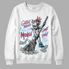 Travis Scott x Jordan 4 Retro 'Cactus Jack' DopeSkill Sweatshirt Gettin Bored With This Money Graphic Streetwear - White 