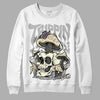 Jordan 4 Retro SE Craft Photon Dust DopeSkill Sweatshirt Trippin Graphic Streetwear  - White 