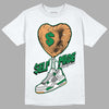 Nike SB x Jordan 4 “Pine Green” DopeSkill T-Shirt Self Made Graphic Streetwear - White