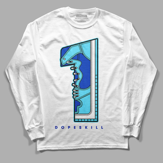 SB Dunk Argon DopeSkill Long Sleeve T-Shirt No.1 Graphic - White 