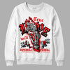 Cherry 11s DopeSkill Sweatshirt True Love Will Kill You Graphic - White