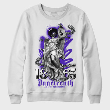 Dark Concord 5s Retro DopeSkill Sweatshirt Juneteenth Graphic