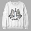 Jordan 6 Retro Cool Grey DopeSkill Sweatshirt Breathe Graphic Streetwear - White 