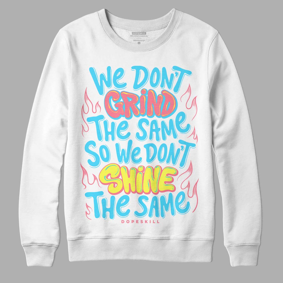 Dunk Low Candy Easter DopeSkill Sweatshirt Grind Shine Graphic Streetwear - White 