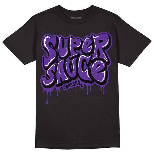 PURPLE Collection DopeSkill T-Shirt Super Sauce Graphic - Black