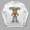 Jordan 4 Retro “Seafoam” DopeSkill Long Sleeve T-Shirt Fake Love Graphic Streetwear - White 