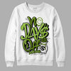 Dunk Low 'Chlorophyll' DopeSkill Sweatshirt No Days Off Graphic - White 