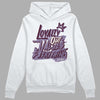 A Ma Maniére x Jordan 4 Retro ‘Violet Ore’ DopeSkill Hoodie Sweatshirt LOVE Graphic Streetwear - White 