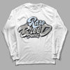 Cool Grey 11s DopeSkill Long Sleeve T-Shirt Rare Breed Type Graphic, hiphop tees, grey graphic tees, sneakers match shirt - White