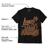 AJ 1 Mid Dark Chocolate DopeSkill T-Shirt LOVE Graphic