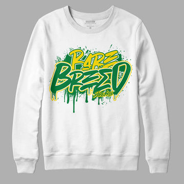 Dunk Low Reverse Brazil DopeSkill Sweatshirt Rare Breed Graphic - White