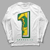 Dunk Low Reverse Brazil DopeSkill Long Sleeve T-Shirt No.1 Graphic - White