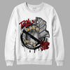 Jordan 13 Retro Playoffs DopeSkill Sweatshirt Takin No L's Graphic Streetwear - White 