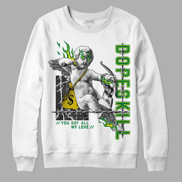 Dunk Low Reverse Brazil DopeSkill Sweatshirt You Got All My Love Graphic - White