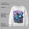 Dark Iris 3s DopeSkill Sweatshirt Chillin Graphic