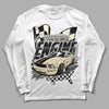 Jordan 4 Retro SE Craft Photon Dust DopeSkill Long Sleeve T-Shirt ENGINE Tshirt Graphic Streetwear  - White 