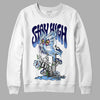 UNC 6s DopeSkill Sweatshirt Stay High Graphic - White 