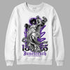 PURPLE Collection DopeSkill Sweatshirt Juneteenth Graphic - White 