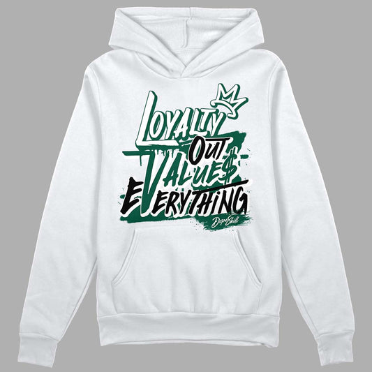 Lottery Pack Malachite Green Dunk Low DopeSkill Hoodie Sweatshirt LOVE Graphic - White