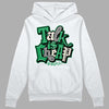 Jordan 2 Retro Lucky Green DopeSkill Hoodie Sweatshirt Talk Is Chip Graphic Streetwear - White