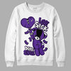 PURPLE Collection DopeSkill Sweatshirt Love Sick Graphic - White 