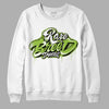 Dunk Low 'Chlorophyll' DopeSkill Sweatshirt Rare Breed Type Graphic - White