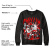 Chile Red 9s DopeSkill Sweatshirt Chillin Graphic