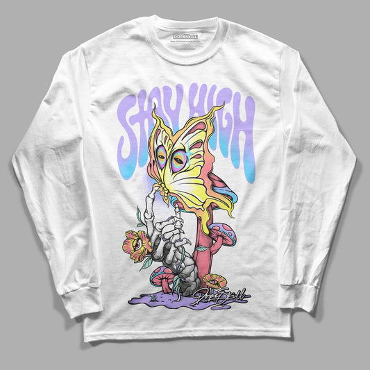 Candy Easter Dunk Low DopeSkill Long Sleeve T-Shirt Stay High Graphic - White