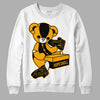 Black Taxi 12s DopeSkill Sweatshirt Sneakerhead BEAR Graphic - White 