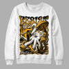 Black Taxi 12s DopeSkill Sweatshirt Resist Graphic - White 