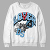 Travis Scott x Jordan 4 Retro 'Cactus Jack' DopeSkill Sweatshirt Loser Lover Graphic Streetwear  - White 