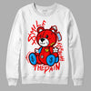 Fruity Pebbles Dunks DopeSkill Sweatshirt BEAN Graphic - White