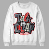 Jordan 3 Retro White Cement Reimagined DopeSkill Sweatshirt Talk Is Chip Graphic Streetwear - White