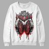 Gym Red 9s DopeSkill Sweatshirt DopeSkill Evolution Graphic - White 