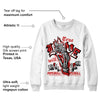 AJ 6 “Red Oreo” DopeSkill Sweatshirt True Love Will Kill You Graphic