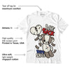 AJ 4 Sail Canvas DopeSkill T-Shirt Love Sick Graphic