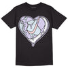  Easter Dunk Low DopeSkill T-Shirt Heart Jordan Graphic - Black